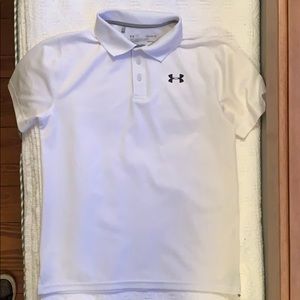 Boys Under Armour Short Sleeve Polo size Large